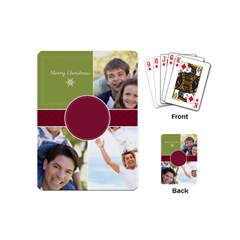 christmas - Playing Cards Single Design (Mini)