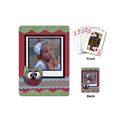 Mini Owl Playing Cards - Playing Cards Single Design (Mini)