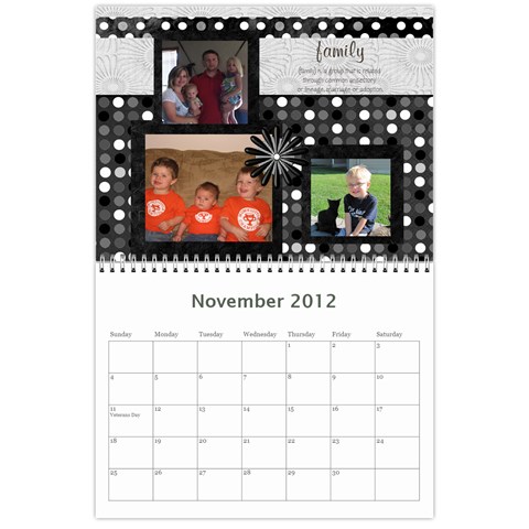 Schauff Calendar 2012 By Krista Schauff Nov 2012