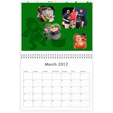 Schauff Calendar 2012 By Krista Schauff Mar 2012