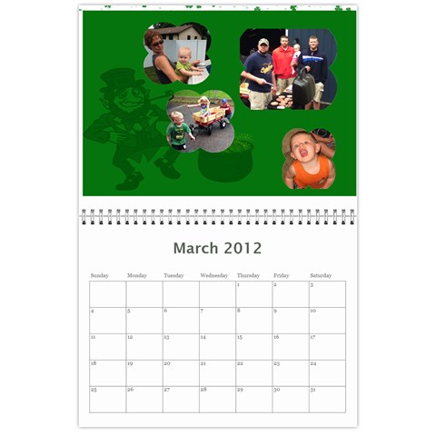 Schauff Calendar 2012 By Krista Schauff Mar 2012