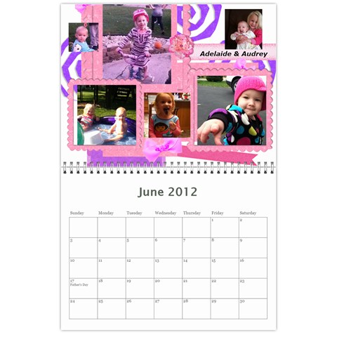 Schauff Calendar 2012 By Krista Schauff Jun 2012