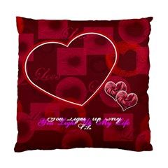 You Light Up my Life Pink Double Sided Cushion Case - Standard Cushion Case (Two Sides)