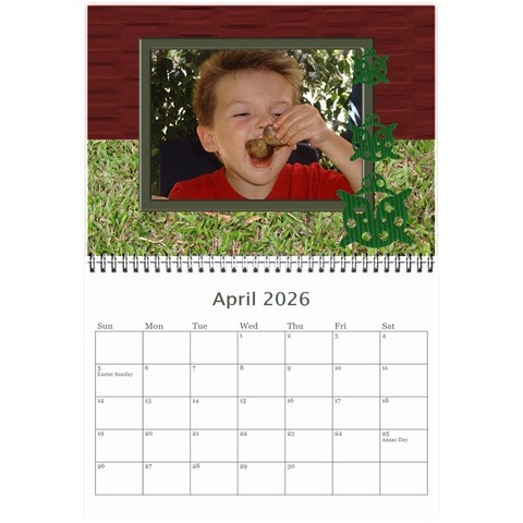 My Garden 2026 (any Year) Calendar 8 5x6 By Deborah Apr 2026