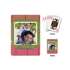 christmas - Playing Cards Single Design (Mini)