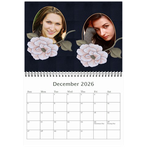 Delight 2026 (any Year) Calendar 8 5x6 By Deborah Dec 2026
