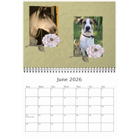Delight 2026 (any Year) Calendar 8 5x6 By Deborah Jun 2026