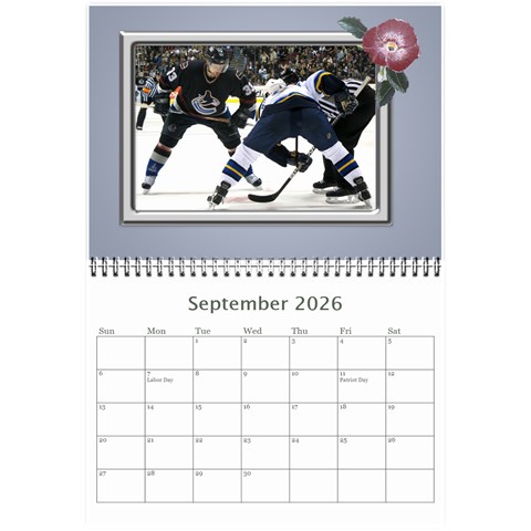 Delight 2026 (any Year) Calendar 8 5x6 By Deborah Sep 2026