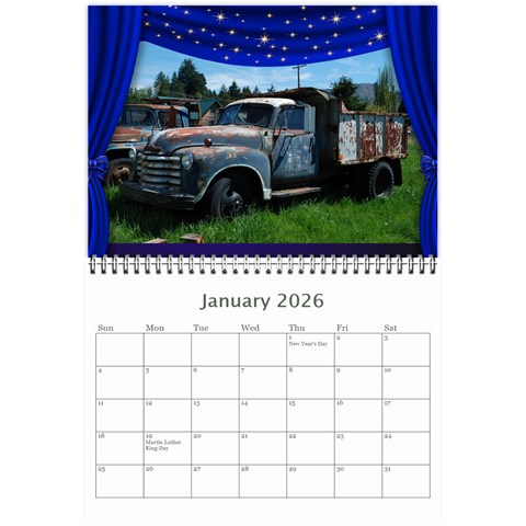 Our Production 2026  (any Year) Calendar 8 5x6 By Deborah Jan 2026