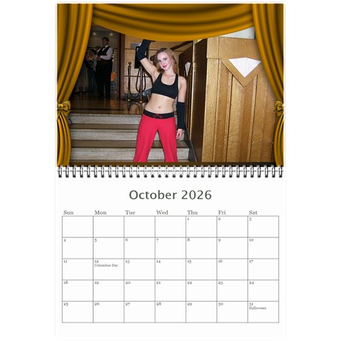 Our Production 2026  (any Year) Calendar 8 5x6 By Deborah Oct 2026