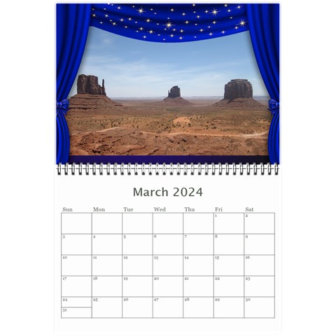 Our Production 2024  (any Year) Calendar 8 5x6 By Deborah Mar 2024
