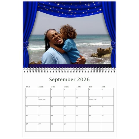 Our Production 2026  (any Year) Calendar 8 5x6 By Deborah Sep 2026