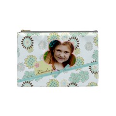 Girly-Flower makeupbag - Cosmetic Bag (Medium)