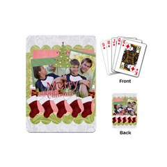 christmas - Playing Cards Single Design (Mini)