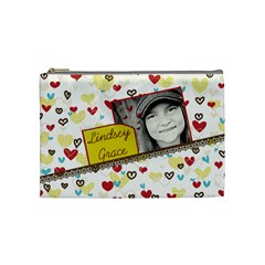 Girly-Heart Medium Bag - Cosmetic Bag (Medium)