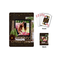 christmas - Playing Cards Single Design (Mini)