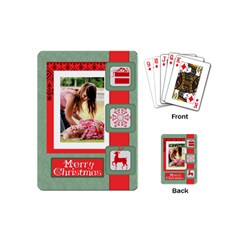 christmas - Playing Cards Single Design (Mini)