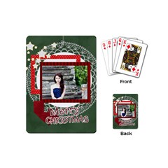 christmas - Playing Cards Single Design (Mini)