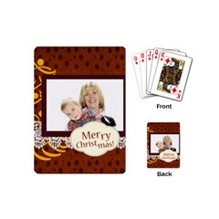 christmas - Playing Cards Single Design (Mini)