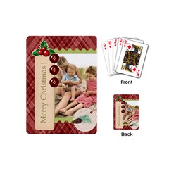 christmas - Playing Cards Single Design (Mini)