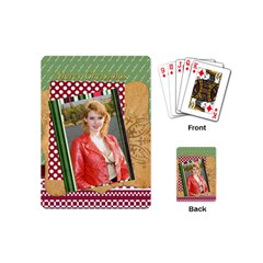 christmas - Playing Cards Single Design (Mini)