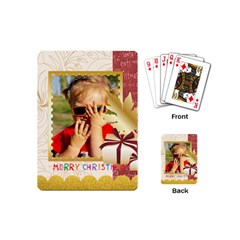 christmas - Playing Cards Single Design (Mini)