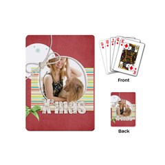 christmas - Playing Cards Single Design (Mini)