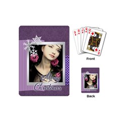 christmas - Playing Cards Single Design (Mini)