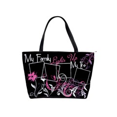 My Family Lights Up My Life Handbag - Classic Shoulder Handbag