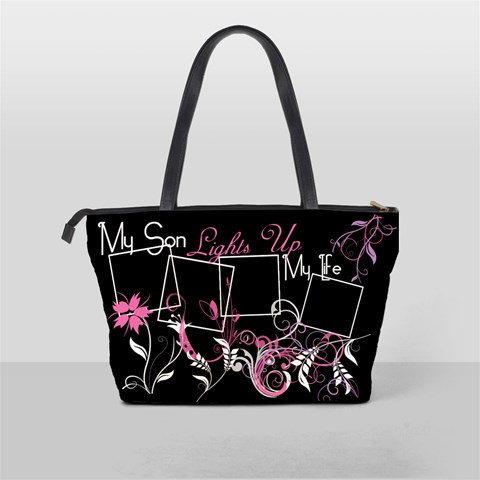 My Son Lights Up My Life Handbag By Digitalkeepsakes Back