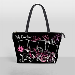 My Daughter Lights Up My Life Handbag - Classic Shoulder Handbag