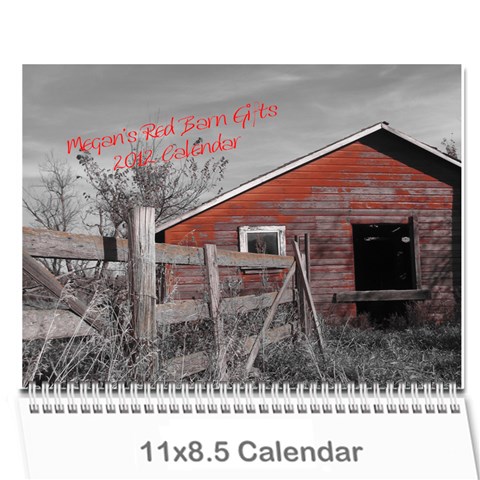 2012 Calendar By Megan Pennington Cover