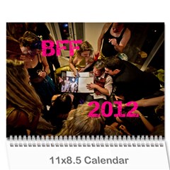 BFF Calendar 2012 - Wall Calendar 11  x 8.5  (12-Months)