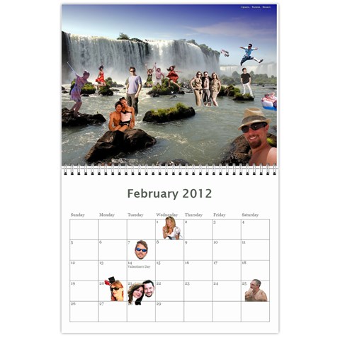 Bff Calendar 2012 By Casey Shultz Feb 2012