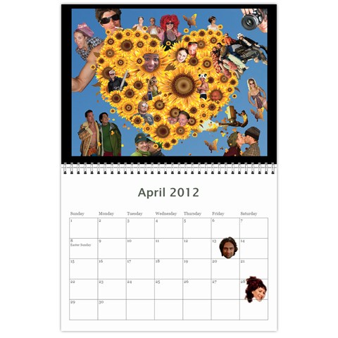 Bff Calendar 2012 By Casey Shultz Apr 2012