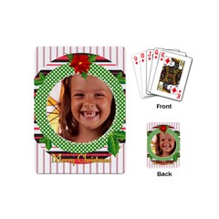 christmas - Playing Cards Single Design (Mini)