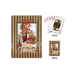 christmas - Playing Cards Single Design (Mini)