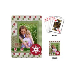 christmas - Playing Cards Single Design (Mini)