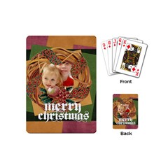 christmas - Playing Cards Single Design (Mini)