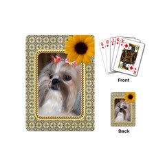 Framed Mini Playing Cards