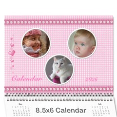 Happy Pink 2026 (any Year) Calendar 8.5x6 - Wall Calendar 8.5 x 6 Happy Pink 2026 (any Year) Calendar 8.5x6 - Wall Calendar 8.5 x 6