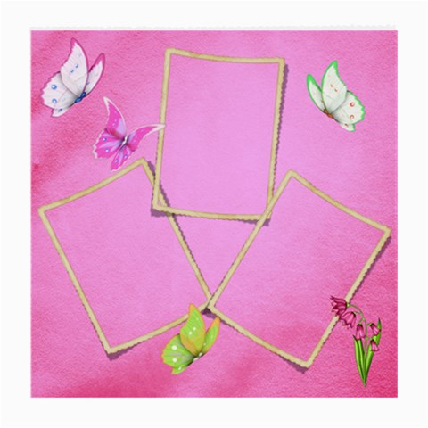 Little Butterflies Medium Glass Cloth (2 Sided) By Deborah Back