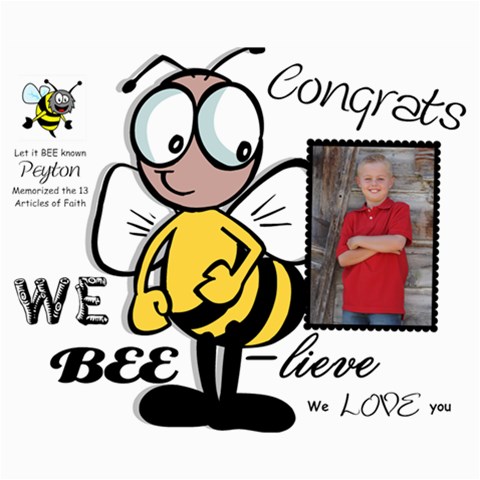 Congrats By Gay 10 x8  Print - 3