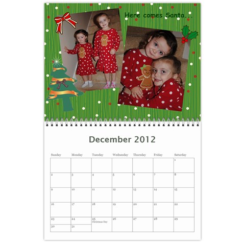 Calendar 2012 By Farron Jm Dec 2012