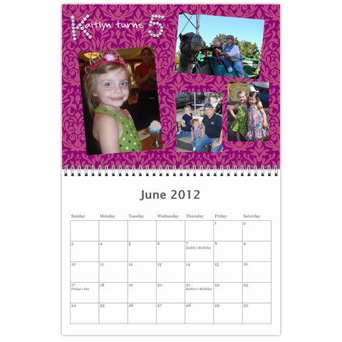 Calendar 2012 By Farron Jm Jun 2012