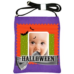 halloween baby - Shoulder Sling Bag halloween baby - Shoulder Sling Bag