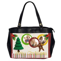 christmas - Oversize Office Handbag (2 Sides)