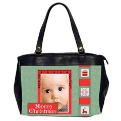 christmas - Oversize Office Handbag (2 Sides)