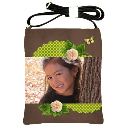 Shoulder Sling Bag: Sweet Girl By Jennyl Front