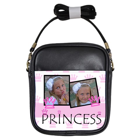 Princess Girls Sling Bag By Amanda Bunn Front